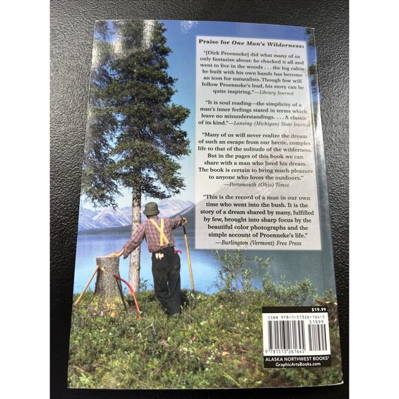 One Man's Wilderness 50th Anniversary Edition: An Alaskan Odyssey Book Sam Keith - Picture 2 of 4